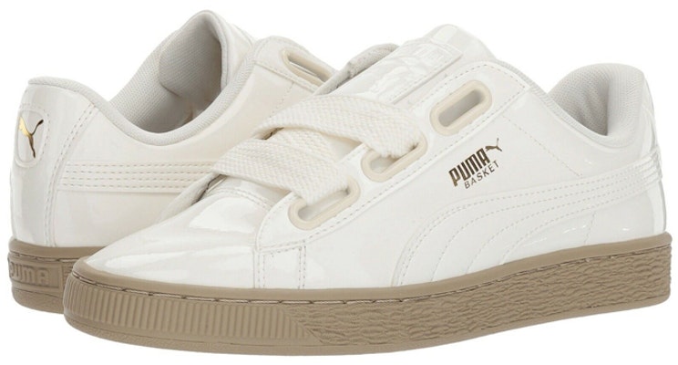 (Women) Puma Basket Heart Marshmallow White 363073-06 Shop (Women) Puma Basket Heart Marshmallow White 363073-06