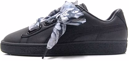 (Women) Puma Basket Heart Mimicry 'Black' 367028-02 (Women) Puma Basket Heart Mimicry 'Black' 367028-02
