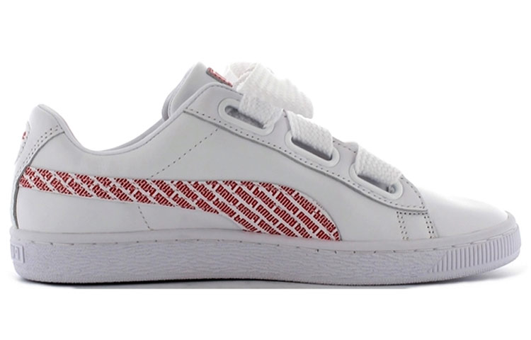 (W) Puma Basket Heart AOP 'White Red' 圖 2