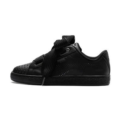 (W) Puma Basket Heart Ath Lux Black