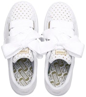 Puma Basket Heart Ath Lux 女款 白色 Shop Puma Basket Heart Ath Lux 女款 白色
