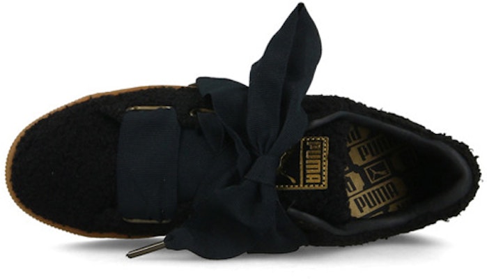 (W) Puma Basket Heart Teddy 'Hitam' 367030-02 Order (W) Puma Basket Heart Teddy 'Hitam' 367030-02