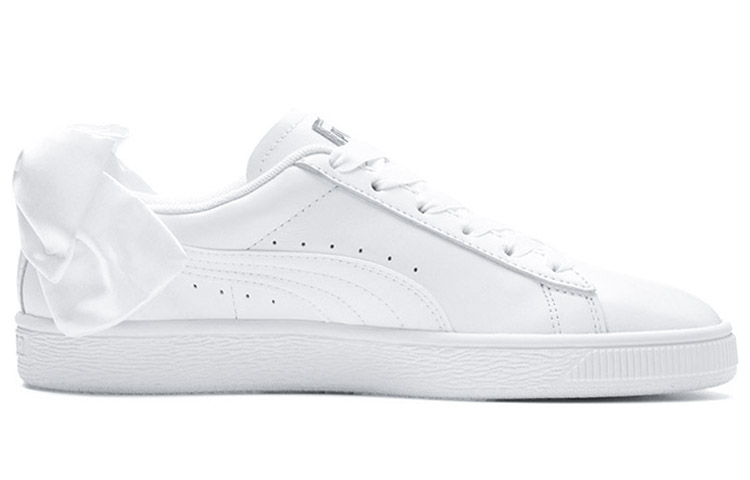 (W) Puma Basket Heart Bow Satin Sneakers 圖 2