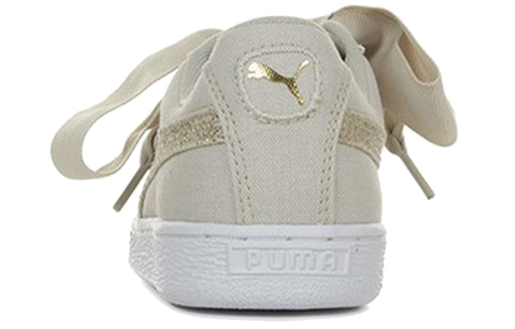 (W) Puma Basket Heart Canvas 'Light Brown' 圖 3