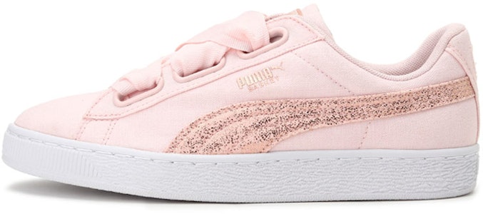 (W) Puma Basket Heart Canvas 'Merah Jambu' 366495-02 Buy (W) Puma Basket Heart Canvas 'Merah Jambu' 366495-02