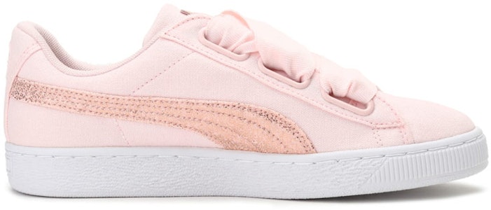 (W) Puma Basket Heart Canvas 'Merah Jambu' 366495-02 Order (W) Puma Basket Heart Canvas 'Merah Jambu' 366495-02