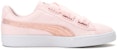 (Women) Puma Basket Heart Canvas 'Pink' 366495-02