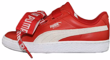 (Women) Puma Basket Heart DE 'Red White' 364082-03 (Women) Puma Basket Heart DE 'Red White' 364082-03