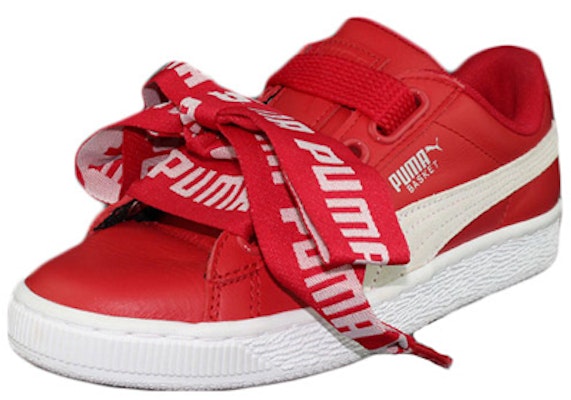 (W) 彪马Basket Heart DE红白配色运动鞋 364082-03 Lookbook (W) 彪马Basket Heart DE红白配色运动鞋 364082-03