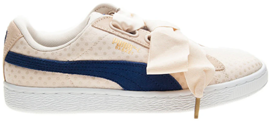 (Women) Puma Basket Heart Denim 'Oatmeal Twilight Blue' 363371-03 Order (Women) Puma Basket Heart Denim 'Oatmeal Twilight Blue' 363371-03