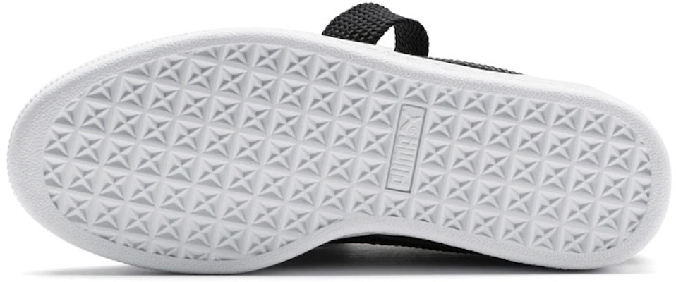 Puma basket 2025 heart leather white