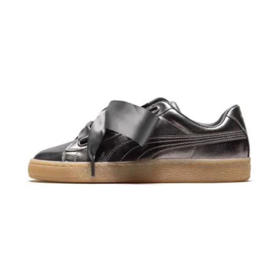 (W) Puma Basket Heart Luxe 'Quiet Shade'