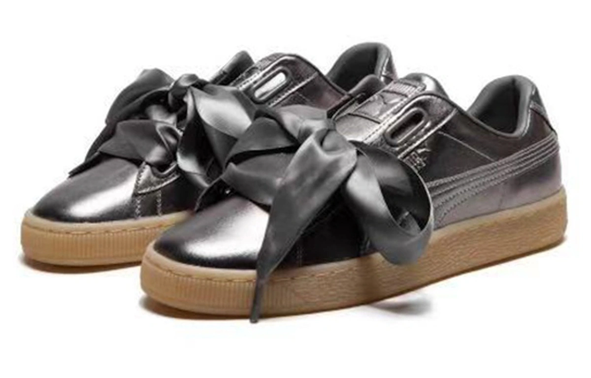 (Women) Puma Basket Heart Luxe 'Quiet Shade'