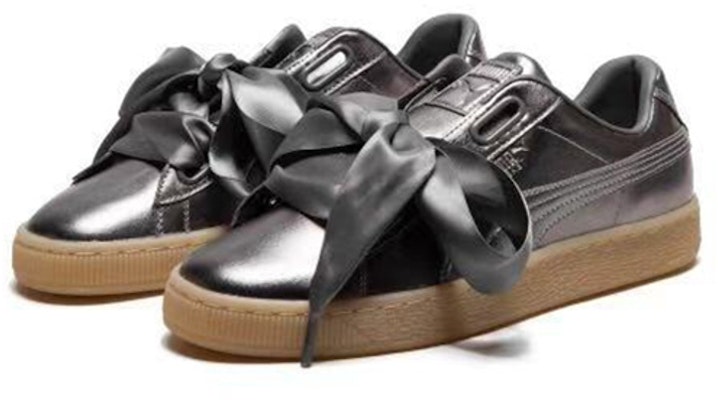 (W) Puma Basket Heart Luxe Mujer 366730-01 Lookbook (W) Puma Basket Heart Luxe Mujer 366730-01