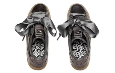 (Women) Puma Basket Heart Luxe 'Quiet Shade'