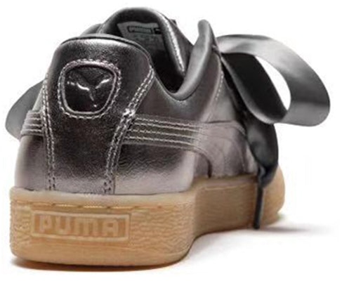 (Women) Puma Basket Heart Luxe 'Quiet Shade' 366730-01 Purchase (Women) Puma Basket Heart Luxe 'Quiet Shade' 366730-01