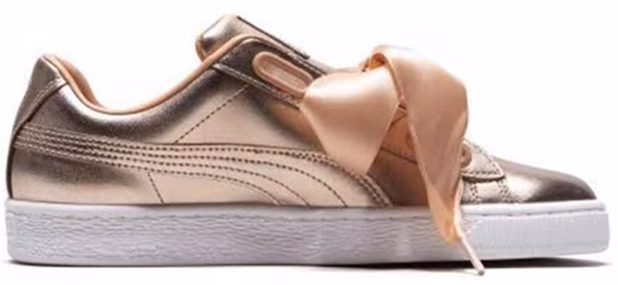 (W) Puma Basket Heart Luxe 'Dusty Coral' Wanita 366730-03 Order (W) Puma Basket Heart Luxe 'Dusty Coral' Wanita 366730-03