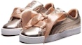 Lookbook (W) Puma Basket Heart Luxe 'Dusty Coral' Wanita 366730-03
