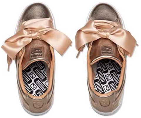 (W) Puma Basket Heart Luxe 'Dusty Coral' Wanita 366730-03 Shop (W) Puma Basket Heart Luxe 'Dusty Coral' Wanita 366730-03