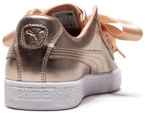 (W) Puma Basket Heart Luxe 'Dusty Coral' Wanita 366730-03 Purchase (W) Puma Basket Heart Luxe 'Dusty Coral' Wanita 366730-03