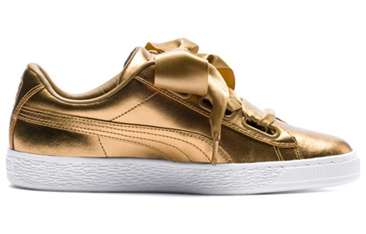 Order (W) Puma Basket Heart Luxe Retro Freizeit Skateboarding Schuhe 366730-02