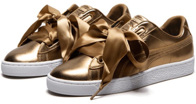 (W) Puma Basket Heart Luxe Retro Freizeit Skateboarding Schuhe 366730-02 Lookbook (W) Puma Basket Heart Luxe Retro Freizeit Skateboarding Schuhe 366730-02