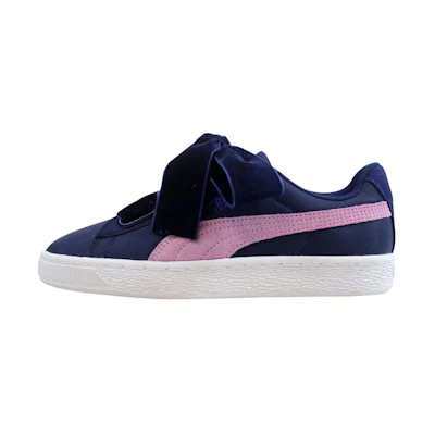 (W) Puma Basket Heart Nylon 'Blue Depths'