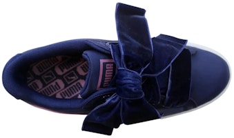 (W) Puma Basket Heart Nylon 'Blue Depths' Biru Gelap 364954-01 Lookbook (W) Puma Basket Heart Nylon 'Blue Depths' Biru Gelap 364954-01