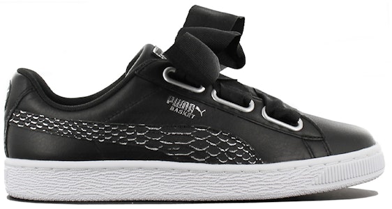 (W) Puma Basket Heart Oceanaire 'Hitam' 366443-01 Order (W) Puma Basket Heart Oceanaire 'Hitam' 366443-01
