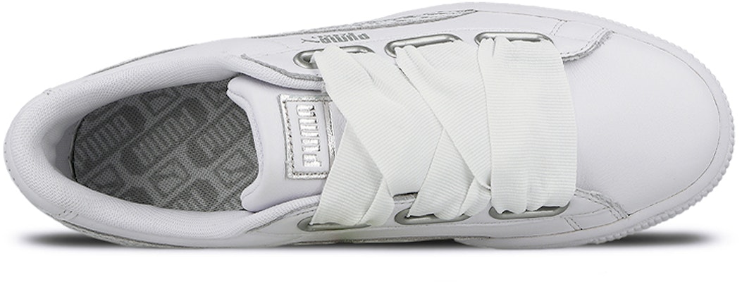 (W) Puma Basket Heart Oceanaire Zapatillas Blancas Casual Mujer 366443-02 Lookbook (W) Puma Basket Heart Oceanaire Zapatillas Blancas Casual Mujer 366443-02