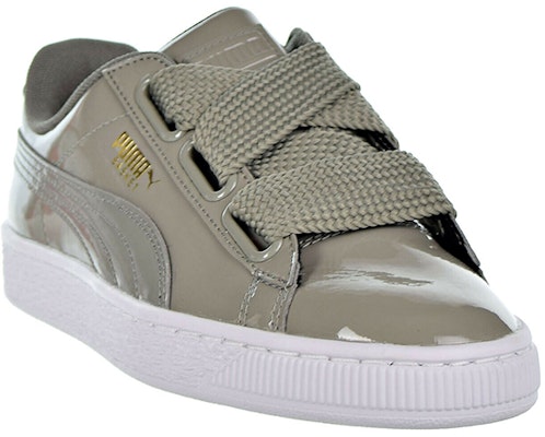 (W) Puma Basket Heart Charol Plateado/Gris 363073-12 Lookbook (W) Puma Basket Heart Charol Plateado/Gris 363073-12