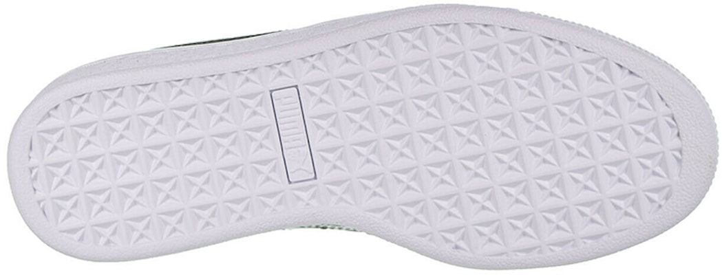 (W) Puma Basket Heart Charol Plateado/Gris 363073-12 Details for (W) Puma Basket Heart Charol Plateado/Gris 363073-12