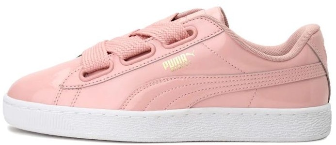 (W) Puma Basket Heart Patent 'Peach Beige' Wanita 363073-11 Buy (W) Puma Basket Heart Patent 'Peach Beige' Wanita 363073-11