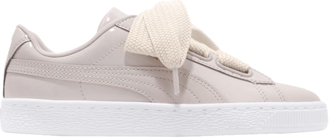 (Women) Puma Basket Heart Patent 'Silver Grey' 363073-22 (Women) Puma Basket Heart Patent 'Silver Grey' 363073-22