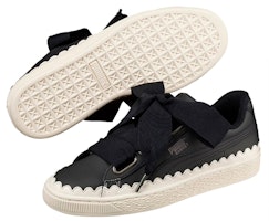 (W) Puma Basket Heart Scallop 'Negro' 366979-03 Purchase (W) Puma Basket Heart Scallop 'Negro' 366979-03