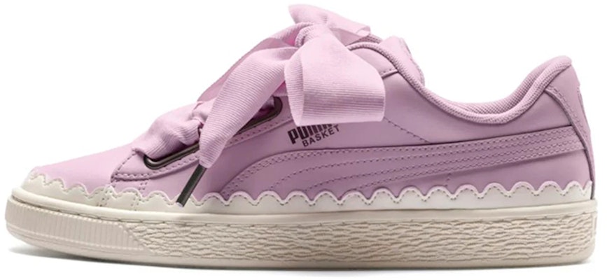 (W) 푸마 바스켓 하트 스캘럽 '위ન્섬 오키드' (Puma Basket Heart Scallop 'Winsome Orchid') 366979-02 Buy (W) 푸마 바스켓 하트 스캘럽 '위ન્섬 오키드' (Puma Basket Heart Scallop 'Winsome Orchid') 366979-02