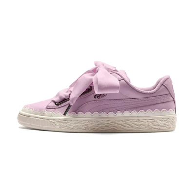 (W) Puma Basket Heart Scallop 'Winsome Orchid'