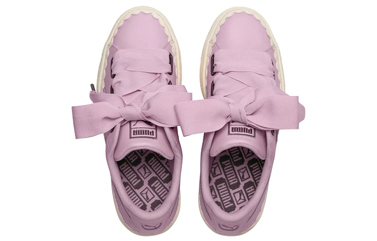 Lookbook (W) Puma Basket Heart Scallop 'Winsome Orchid' - Kasut Puma Warna Winsome Orchid. 366979-02