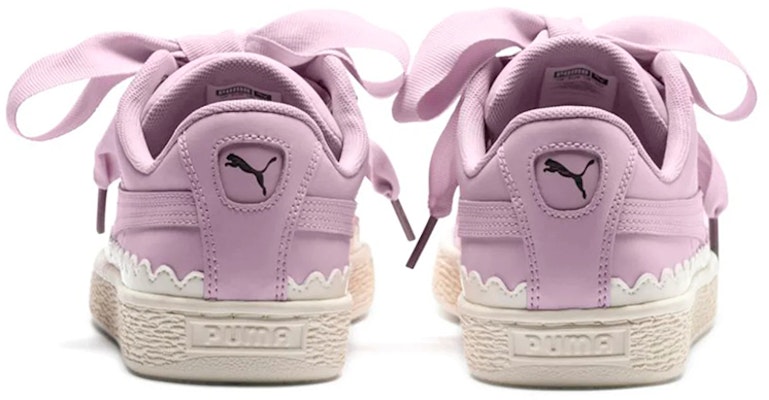 (W) 푸마 바스켓 하트 스캘럽 '위ન્섬 오키드' (Puma Basket Heart Scallop 'Winsome Orchid') 366979-02 Shop (W) 푸마 바스켓 하트 스캘럽 '위ન્섬 오키드' (Puma Basket Heart Scallop 'Winsome Orchid') 366979-02