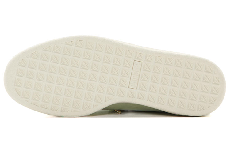 (W) Puma Basket Heart Shoes Green 圖 5