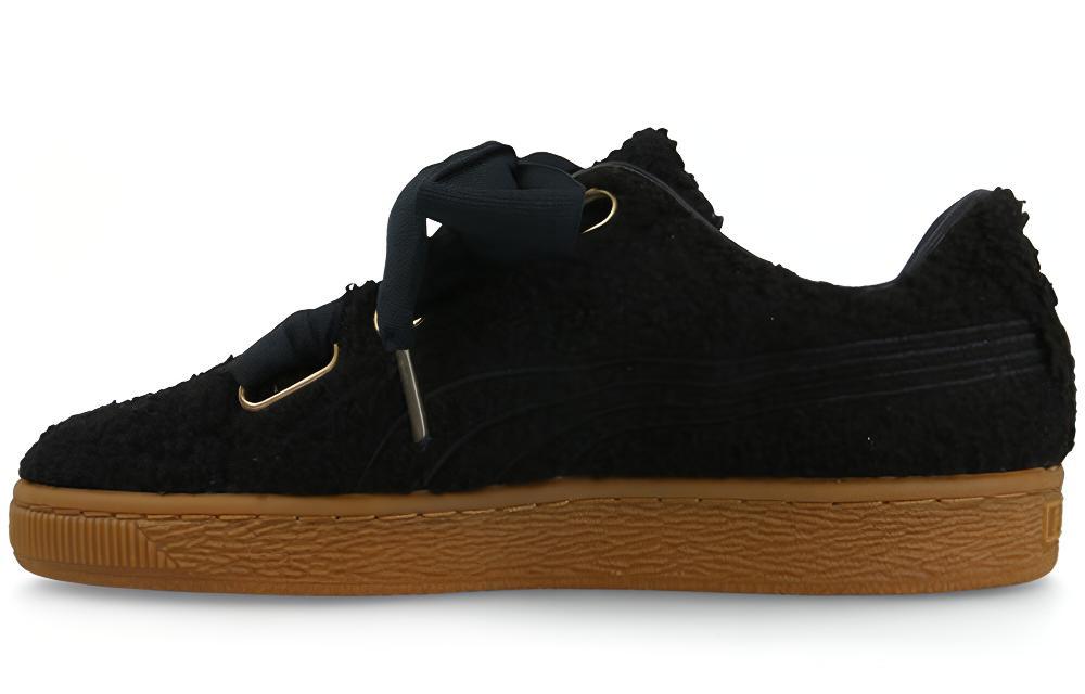 (Women) Puma Basket Heart Teddy 'Black' 367030-02