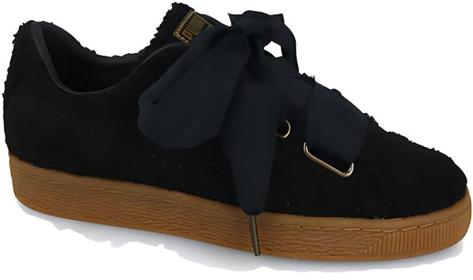 (W) 푸마 바스켓 하트 테디 "블랙"   (Puma Basket Heart Teddy "Black" ) 367030-02 Order (W) 푸마 바스켓 하트 테디 "블랙"   (Puma Basket Heart Teddy "Black" ) 367030-02