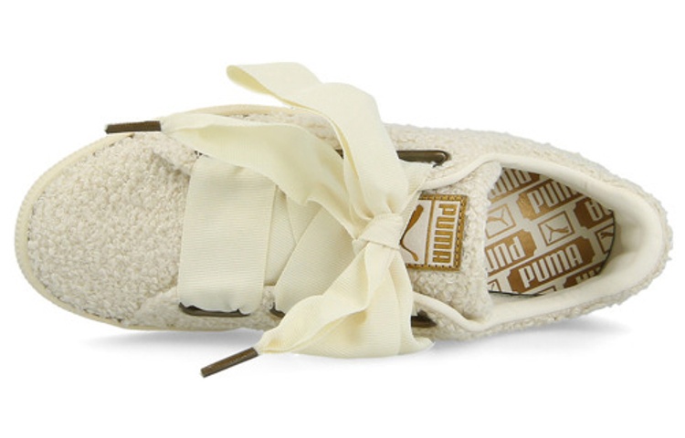 (W) Puma Basket Heart Teddy 'Cream y' 圖 3