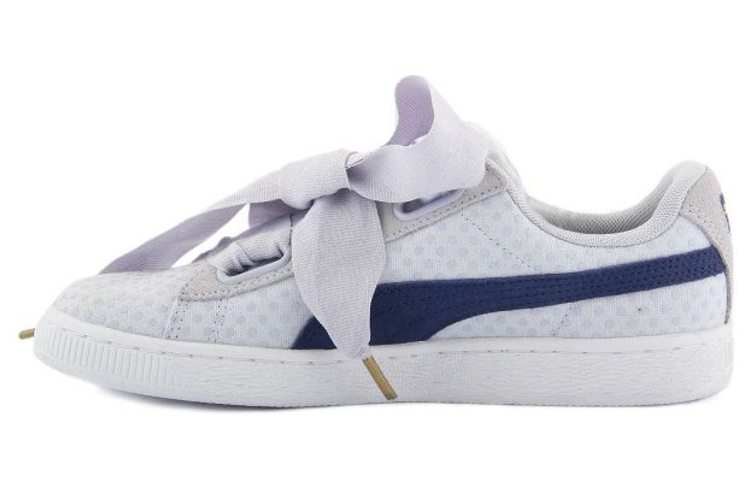 (W) Puma Basket Heart Twilight Blue