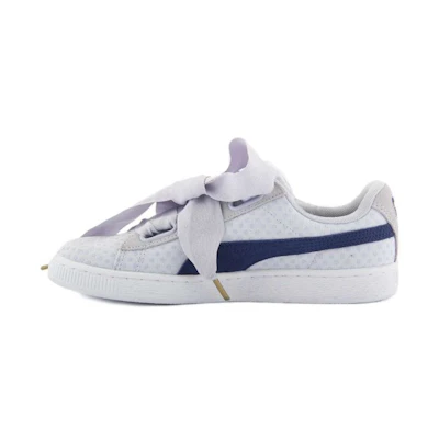 (W) Puma Basket Heart Twilight Blue