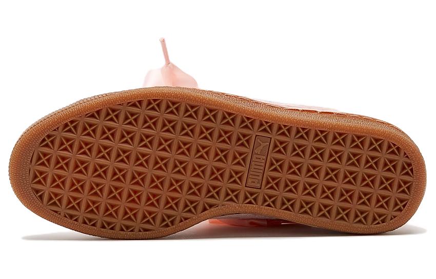 Purchase PUMA籃球心VS 絲絨蝴蝶結 復古 休閒 板鞋 女款 粉色