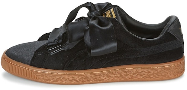 (W) 푸마 바스켓 하트 VS 여성 블랙 (Puma Basket Heart VS Women's Black) 366731-03 Buy (W) 푸마 바스켓 하트 VS 여성 블랙 (Puma Basket Heart VS Women's Black) 366731-03