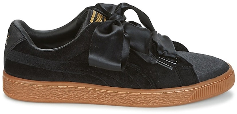 (Women) Puma BASKET HEART VS WNS Black 366731-03 Order (Women) Puma BASKET HEART VS WNS Black 366731-03