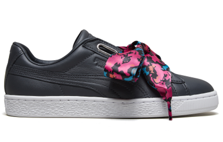 Order (Women) Puma Basket Heart Wonderland 'Black Pink' 369646-01