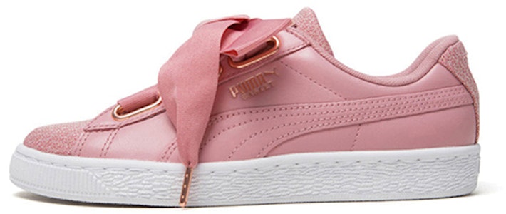 (W) 푸마 바스켓 하트 로즈 여성 (Puma Basket Heart Rose 여성) 369649-01 Buy (W) 푸마 바스켓 하트 로즈 여성 (Puma Basket Heart Rose 여성) 369649-01